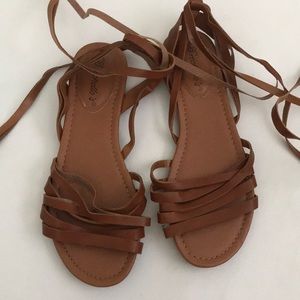 Leg Wrap Sandals